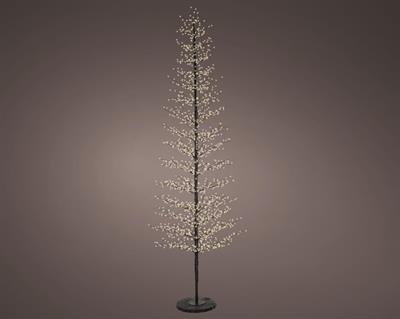 ALBERO LUMINOSO 2048 MICROLED BIANCO CALDO 270CM