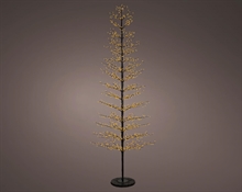 ALBERO LUMINOSO 2048 MICROLED BIANCO CLASSICO 270CM