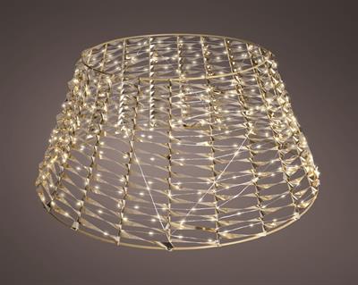 COPRIBASE ALBERO DI NATALE LUMINOSA CON LED BIANCO CALDO 72CM