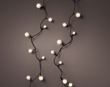 LUCI DI NATALE CHERRY 60 LED BIANCO CALDO 4,5MT