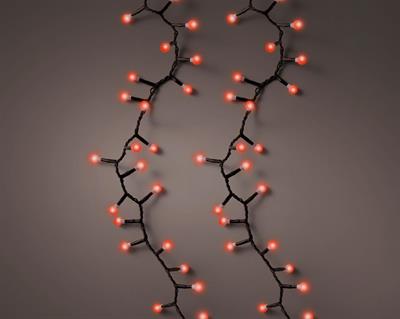 LUCI DI NATALE CHERRY 750 LED ROSSO 16MT