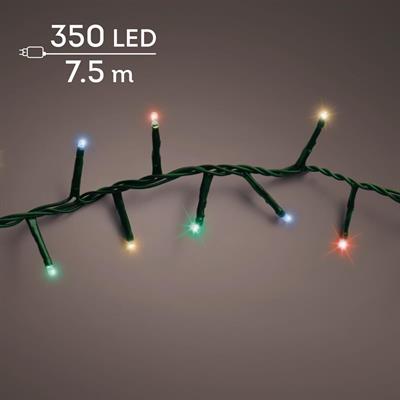 LUCI DI NATALE COMPACT 350 LED MULTICOLOR 7,5MT