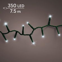 LUCI DI NATALE COMPACT 350 LED BIANCO FREDDO 7,5MT