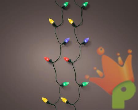 LUCI DI NATALE VINTAGE 100 LED MULTICOLOR 2,5X19,8MT