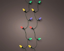 LUCI DI NATALE VINTAGE 100 LED MULTICOLOR 2,5X19,8MT
