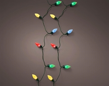LUCI DI NATALE VINTAGE 100 LED MULTICOLOR 2,8X19,8MT