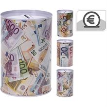 SALVADANAIO LATTA EURO 15CM 3ASS