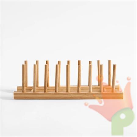 SUPPORTO PIATTI BAMBU 34X12CM