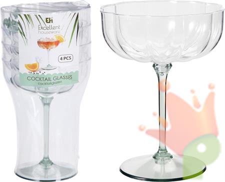 BICCHIERI COCKTAIL 240ML 4PZ