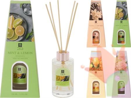 DIFFUSORE PROFUMO 100ML 4ASS