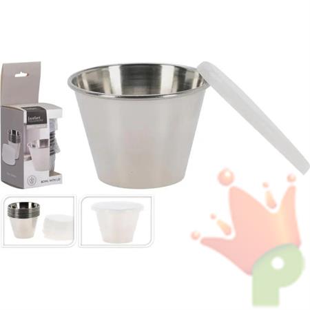 CIOTOLE INOX 6CM 4PZ
