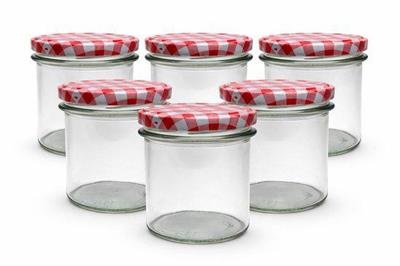 BARATTOLO IN VETRO CON COPERCHIO 190ML
