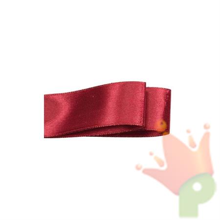 NASTRO DOPPIO RASO BORDEAUX 15X50MT