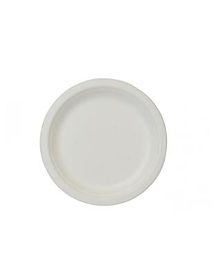 PIATTI PIANI IN POLPA DI CELLULOSA 17,5CM 50PZ