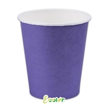 BICCHIERI ECOLOR LAVANDA 250CC 25PZ