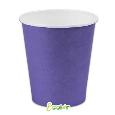 BICCHIERI ECOLOR LAVANDA 250CC 25PZ