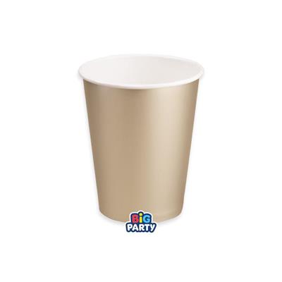 BICCHIERI WAVY CHAMPAGNE SATINATO 250CC 6PZ