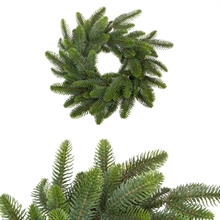 GHIRLANDA FUORIPORTA NORMANDIANA VERDE 36CM