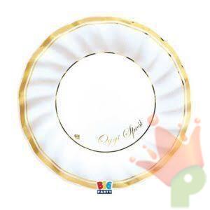 PIATTI CLASSIC SPOSI ORO 20CM 6PZ