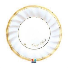 PIATTI CLASSIC SPOSI ORO 20CM 6PZ