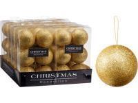 PALLINE DI NATALE ORO 6CM 6PZ