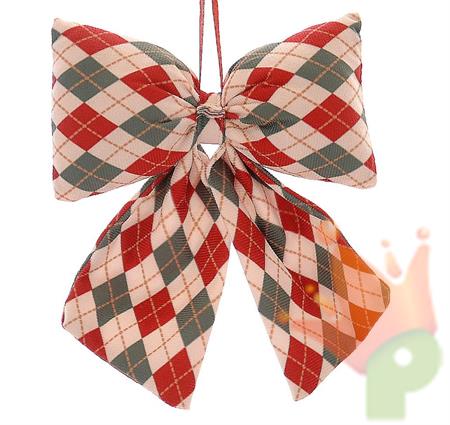 PENDENTE FIOCCO SCOZZESE 24CM