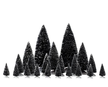 ALBERI INNEVATI PER VILLAGGIO CON EFFETTO NEVE 21PZ