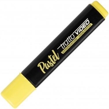 EVIDENZIATORE TRATTO VIDEO GIALLO LIMONE PASTELLO