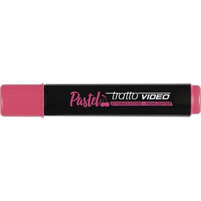 EVIDENZIATORE TRATTO ROSSO CILIEGIA PASTELLO