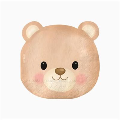 TOVAGLIOLI BABY NUDE BLU 33X33CM 20PZ
