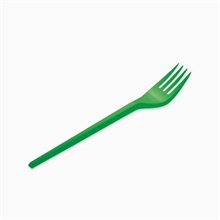 FORCHETTE IN PLASTICA VERDE 15PZ