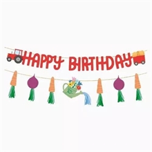 FESTONE HAPPY BIRTDAY TEMA FATTORIA 4MT