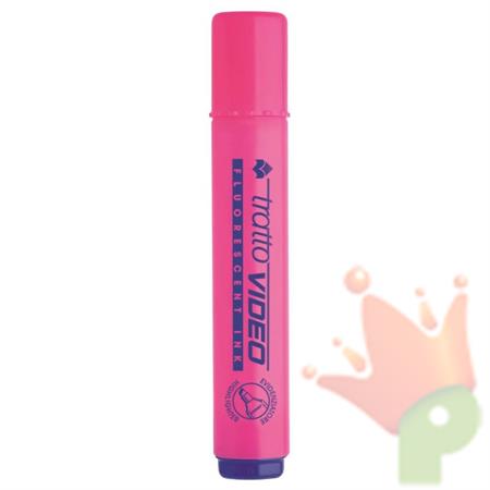 EVIDENZIATORE TRATTO VIDEO FUCSIA