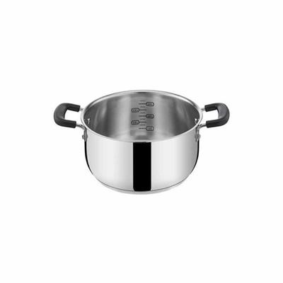 CASSERUOLA FONDA 2 MANICI 20 CM PRATICA