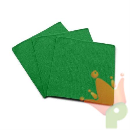 TOVAGLIOLI VERDE SMERALDO PUNTA/PUNTA 25X25CM 100PZ