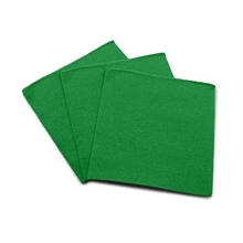 TOVAGLIOLI VERDE SMERALDO PUNTA/PUNTA 25X25CM 100PZ