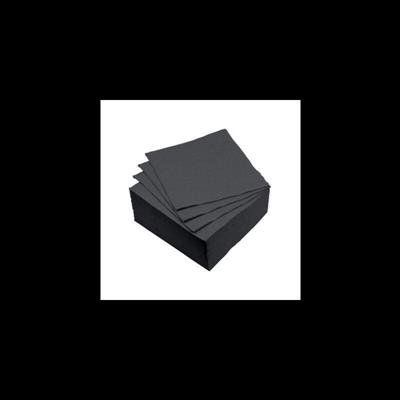 TOVAGLIOLI VEL-ONE 20X20 CM NERO 200 PZ