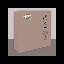 TOVAGLIOLI VEL-ONE TORTORA 20X20CM 200PZ