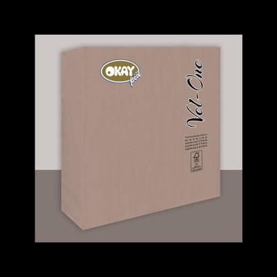 TOVAGLIOLI VEL-ONE TORTORA 20X20CM 200PZ