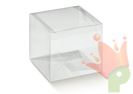 SCATOLA AUTOMONTANTE TRASPARENTE 10X10X10CM 10PZ