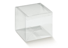 SCATOLA AUTOMONTANTE TRASPARENTE 10X10X10CM 10PZ
