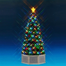 ALBERO DI NATALE MUSICALE CON BLUETOOTH E LED 39CM