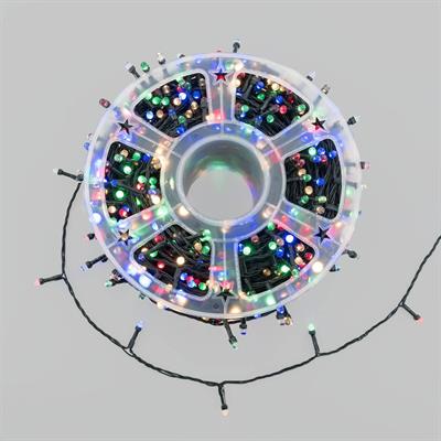 LUCI DI NATALE CONVEX 1000 MAXILED MULTICOLOR CON TIMER 100MT