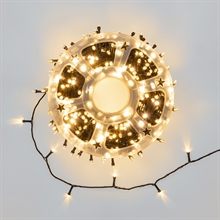 LUCI DI NATALE CONVEX 1000 MAXILED BIANCO CALDO CON TIMER 100MT