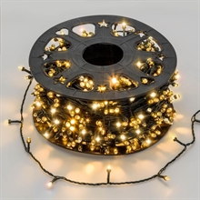 LUCI DI NATALE CONVEX 1000 MAXILED BIANCO CALDO CON TIMER 100MT