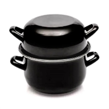 COCOTTE PER MOLLUSCHI D. 24CM CON COPERCHIO