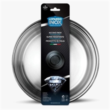 COPERCHIO INOX CON FASCIA 26CM