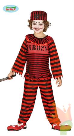 COSTUME PAGLIACCIO CARCERATO TG. 10-12 ANNI