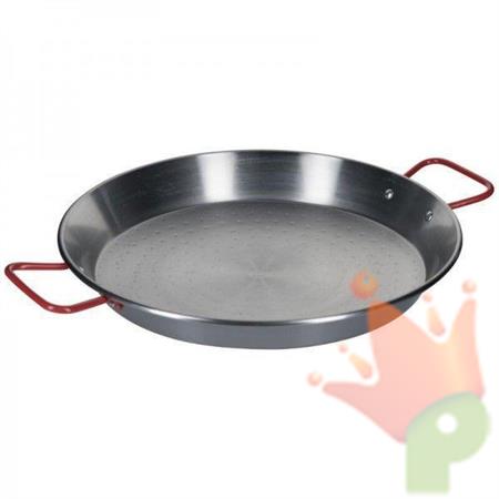 PAELLERA VALENCIANA IN FERRO SPAZZOLATO 36 CM