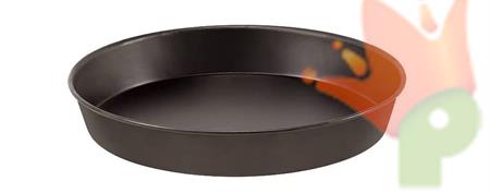 TORTIERA TONDA ALTA IN FERRO BLU 30CM